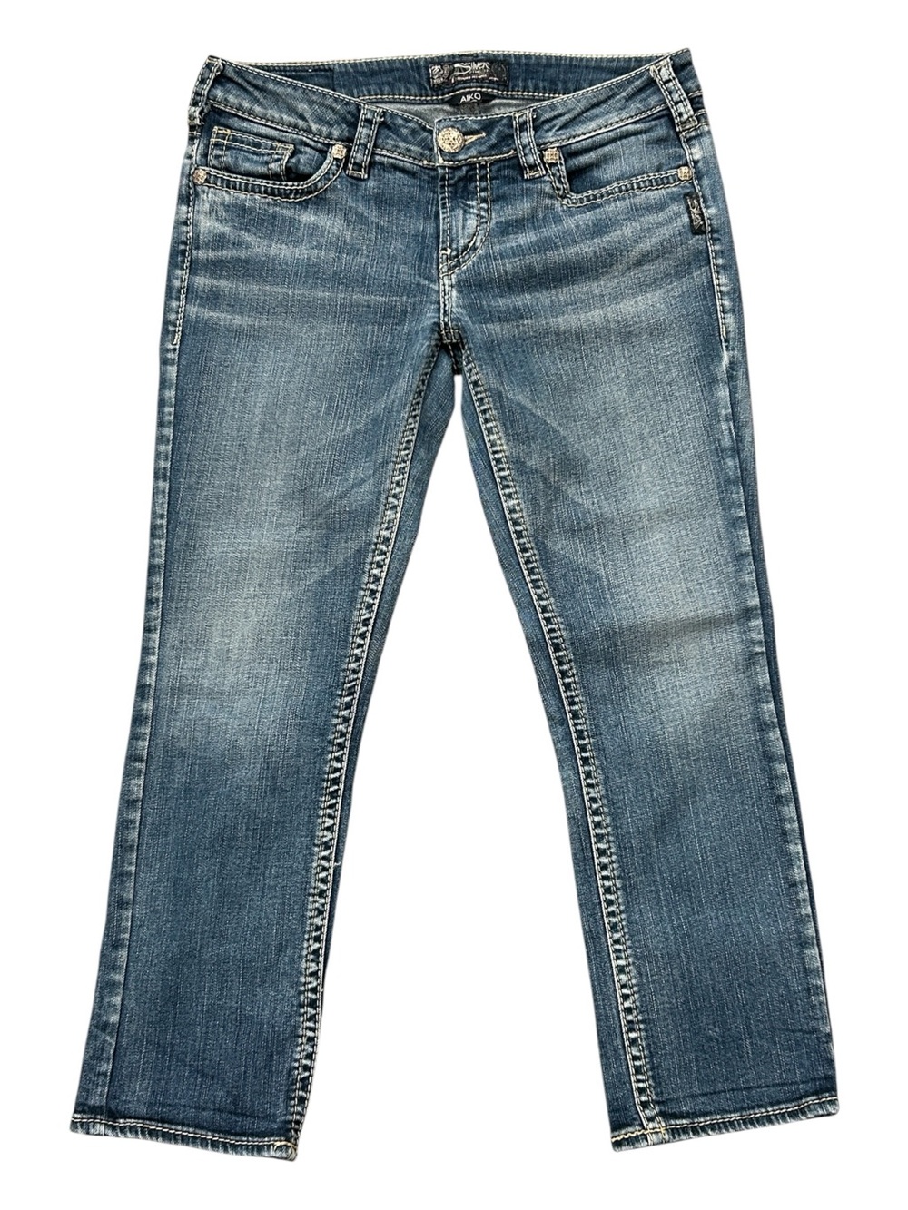 Silver Jeans Aiko Mid Capri Jeans